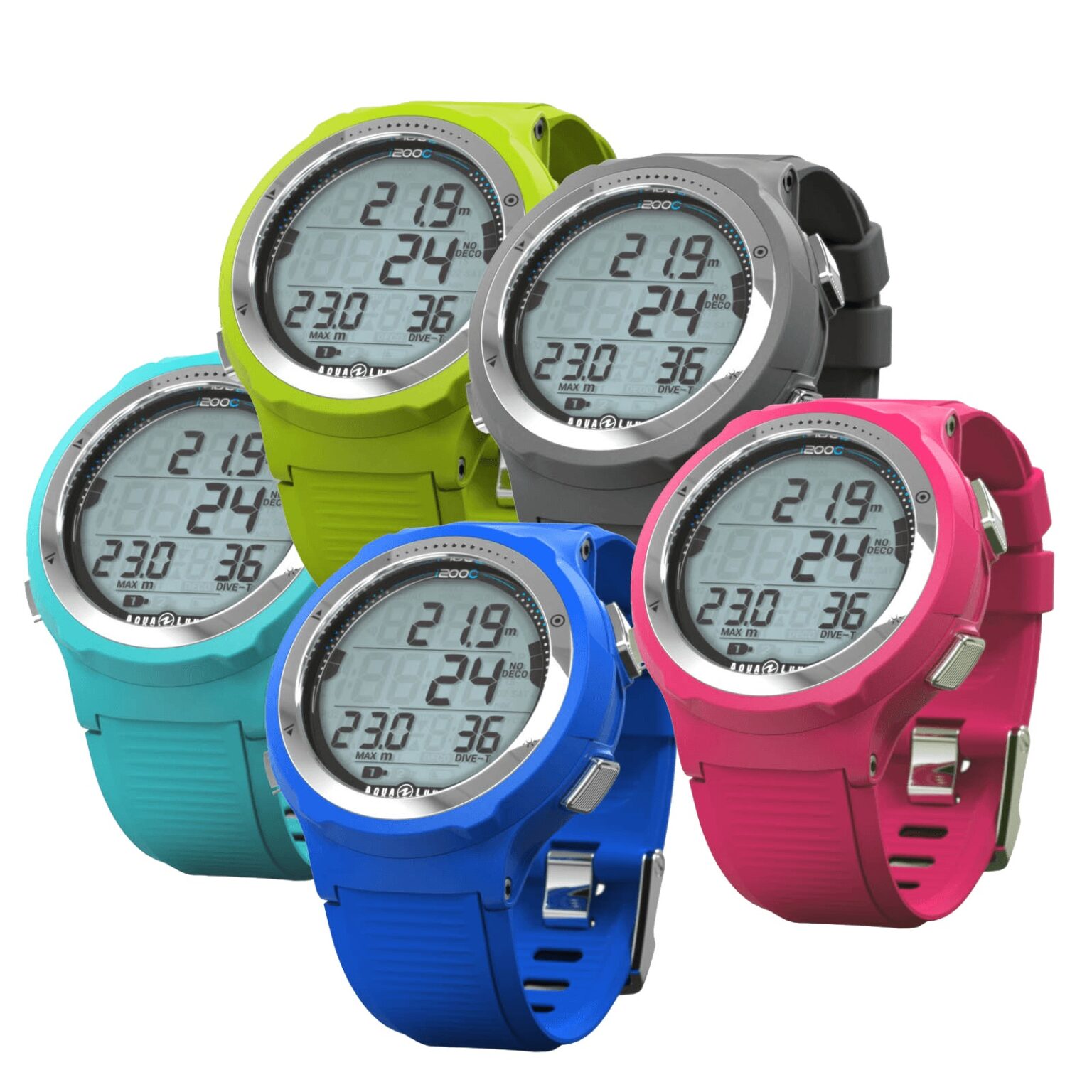 AQUALUNG i200C DIVE COMPUTER Καρτελιάς Εξοπλισμός Κατάδυσης